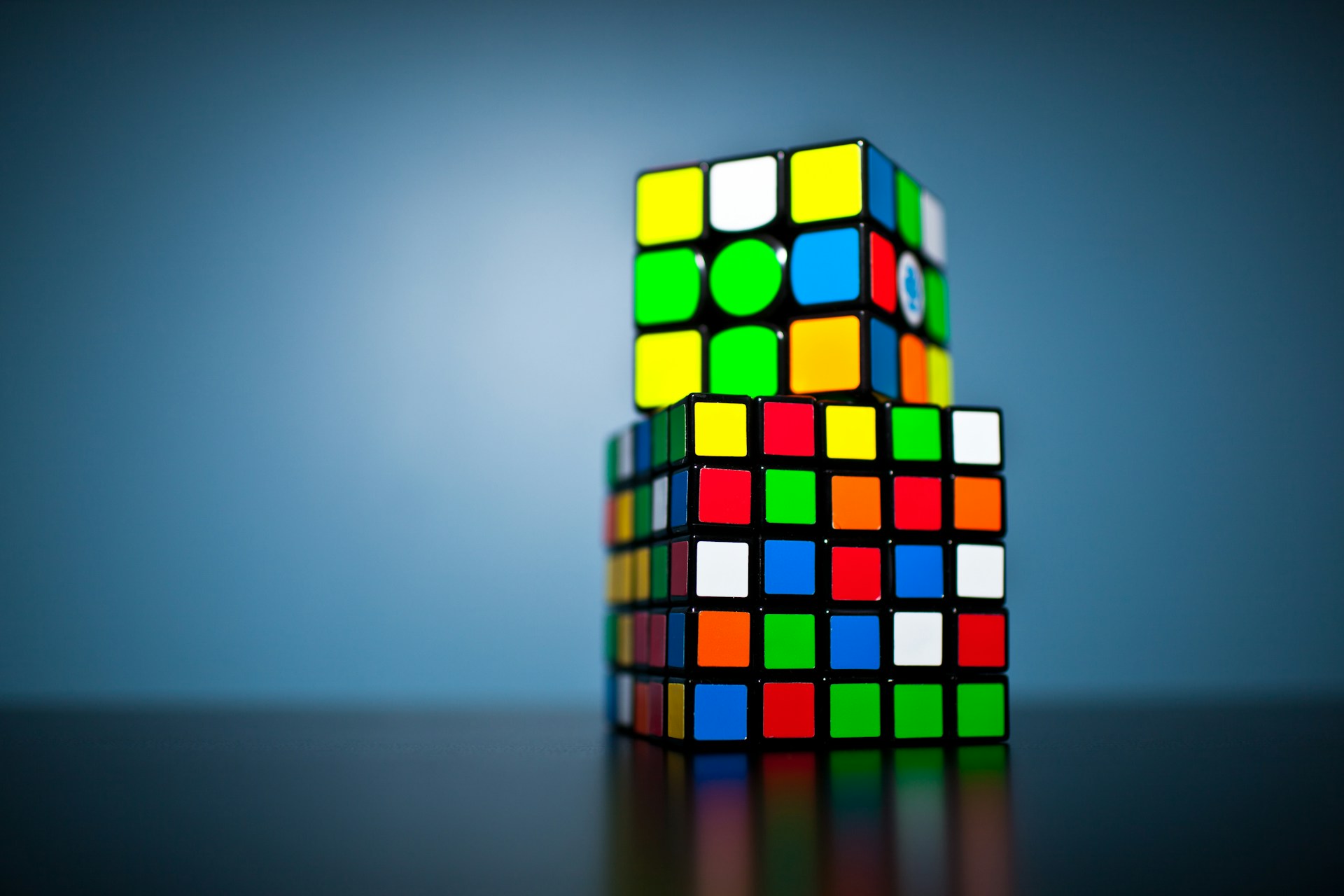 Rubik’s Cube 3x3x3x5x5x5, by Olav Ahrens Røtne on Unsplash